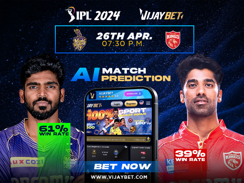 IPL 2024 Schedule-0426 kkr vs pbks